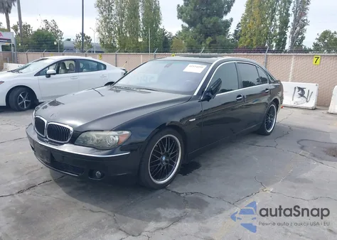 2007 BMW 750Li from USA, damaged, VIN WBAHN83527DT72028